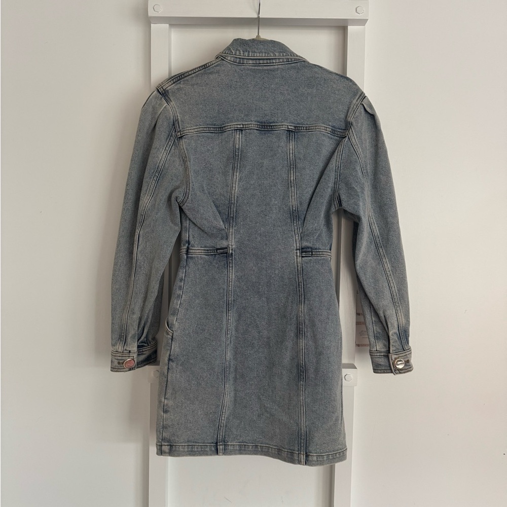 ACLER Mini Denim Dress (new, never worn) - Picture 4 of 6